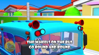 Doraemon Wheels On The Bus | Nursery Rhymes and Kids Song | 3D Animation