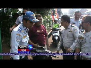 Pengamanan Kendaraan yang Parkir Sembarangan - NET 24