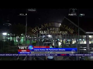 Kemenkumham Sumatera Barat Razia Lapas Pariaman - NET 24