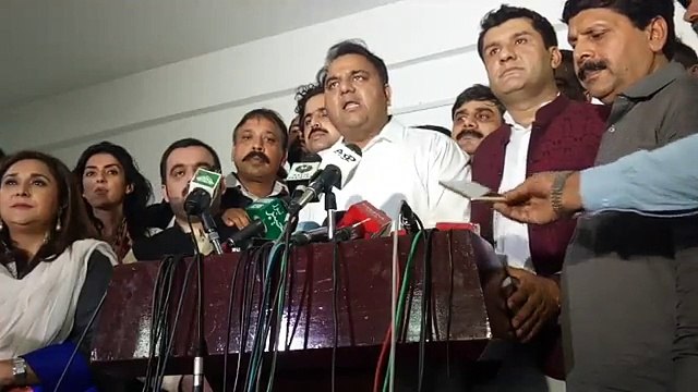 Fawad Ch Media Talk Outside Assembly - 17th August 2018