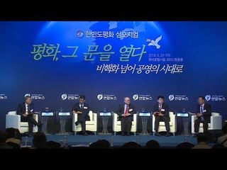 '2018 한반도평화 심포지엄' 세션1 토론 -정전 65년…비핵화와 평화체제- / 연합뉴스 (Yonhapnews)