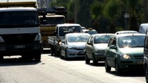 Manisa'da bayram trafiği yoğunluğu