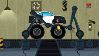 Kids toy fory | Police Monster car