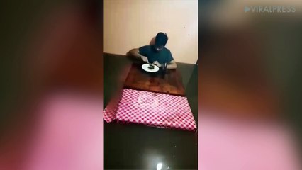 Eating Breakfast During A Flood