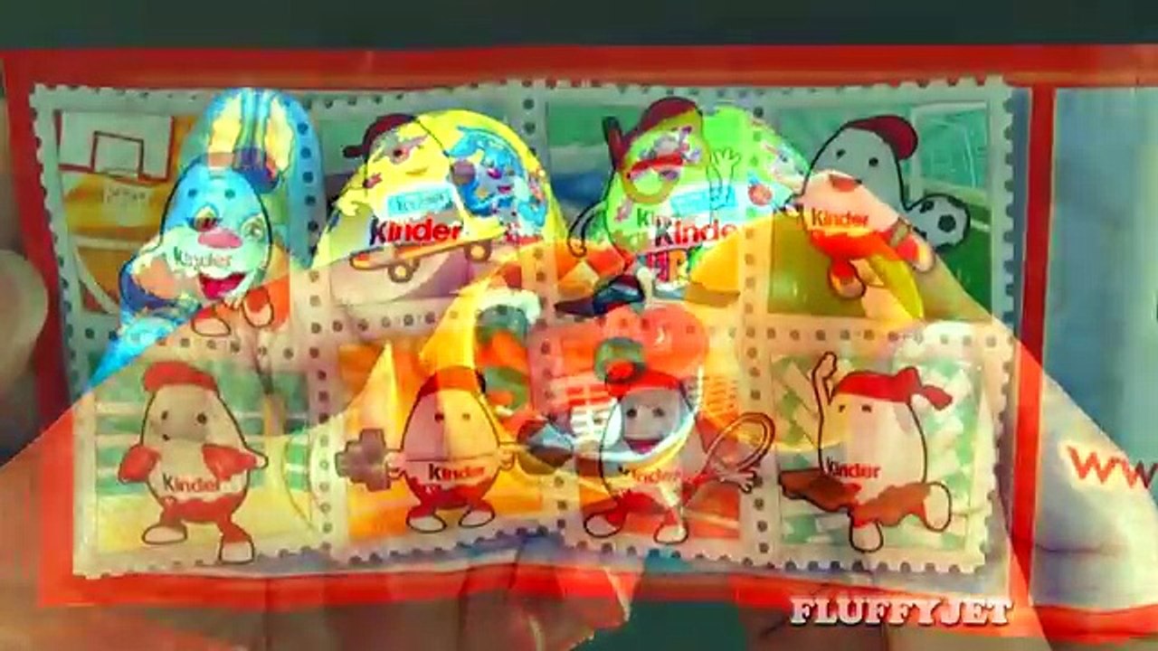 Giant Kinder Surprise Eggs Maxi Easter Eggs & Bunny Rabbit Surprise Chocolate Egg Unboxing