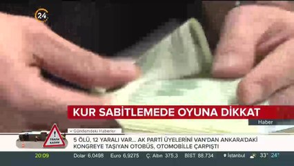 Kur sabitleme oyununa dikkat