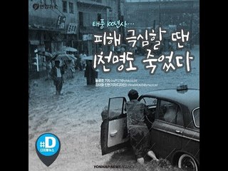비바람 동반하는 태풍…역대 최악은/ 연합뉴스 (Yonhapnews)