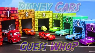 Disney Cars Lightning McQueen Searches Cars at the Rainbow Garage