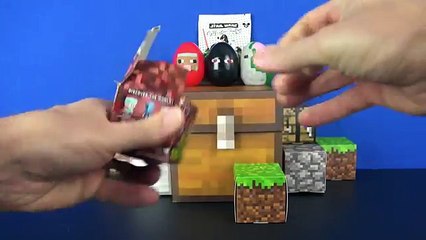 Minecraft Surprise Eggs, Surprise Blocks, Surprise Chest