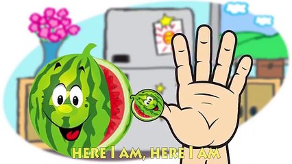 Fruit Finger Family Song | Daddy Finger Nursery Rhyme for Children
