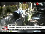 Pencuri di Makassar Nyaris Tewas Dihajar Warga