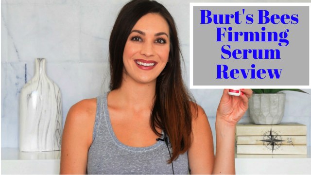 Burt's Bees Intensive Firming Serum Review