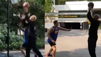 Télécharger la video: LaVar Ball FINALLY Shows Michael Jordan His Ball Skills In LEAKED FOOTAGE!