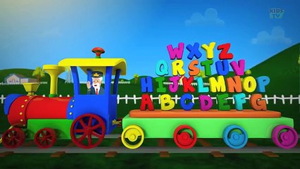 ABC Train Song | Alphabet Song | Nursery Rhyme for Kids and Childrens | Kids Tv Videos