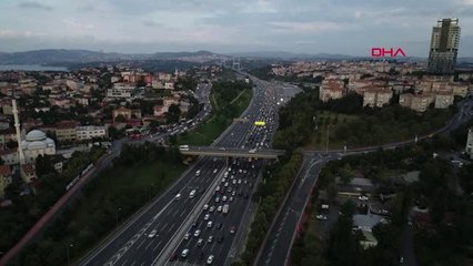 İstanbul Trafiğinde Son Durum Havadan Görüntülendi Hd