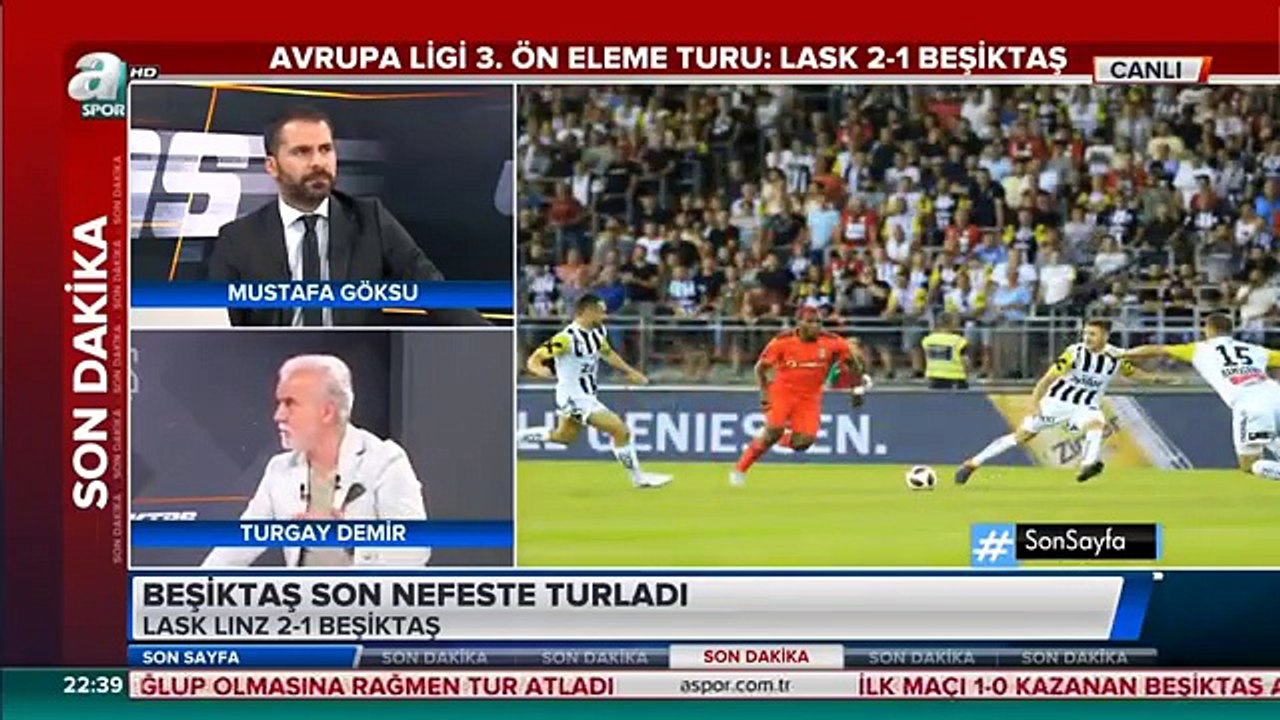 Turgay Demir Demediğini Bırakmadı l Lask Minz 2-1 Beşiktaş l Maç Sonu Yorumları