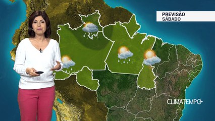 Previsão Norte – Pancadas de chuva na Região