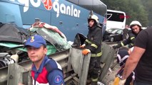 Bursa İnegöl'de Zincirleme Kaza 1 Ölü, 30 Yaralı Hd