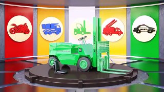 Vehicles For Kids Police Car Disassembly | Learn Cars & Trucks in 3D for Children Toddlers