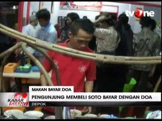 Buka Puasa di Restoran Ini Cukup Bayar dengan Doa