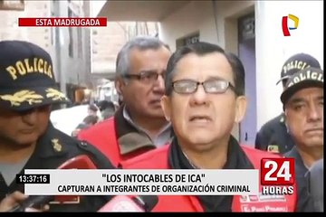 "Los Intocables de Ica": desarticulan organización criminal dedicada al tráfico de drogas