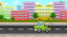 Racing cars and Monster Truck & Tow Truck | Cars & Trucks cartoon for children