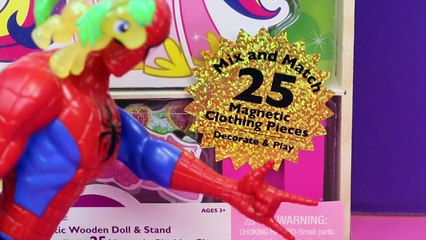 Dolls Play Dress Up With The My Little Pony Princess Cadance Magnet Set