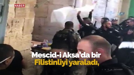 İsrail polisi Mescid-i Aksa’nın tüm kapılarını kapattı