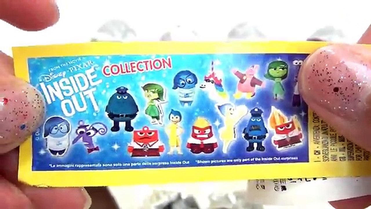 INSIDE OUT Chocolate Egg Toy Surprise Kids Imaginative Play