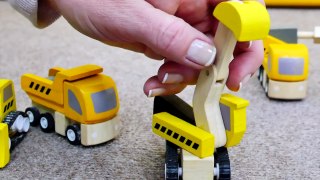 Çocuk oyunları oyuncak arabalar, inşaat videoları