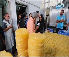 محمود سعد ينشر تقرير عن أقدم مصنع فى مدينة دمياط