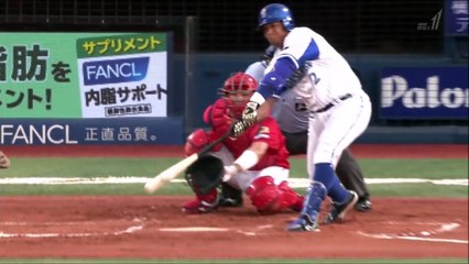 筒香嘉智逆転満塁弾！！一年ぶりの三連発！筒香→宮﨑→ソト三者連続ホームラン！！DeNA×広島 全１３安打７得点(2018.8.17)