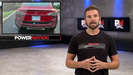 Tesla Loses Rear Bumper After Getting Rained On