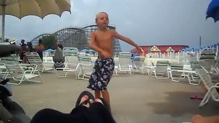 kid afraid of thunder