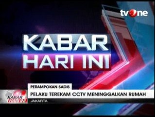 Kronologi Aksi Perampokan Sadis di Pasar Minggu