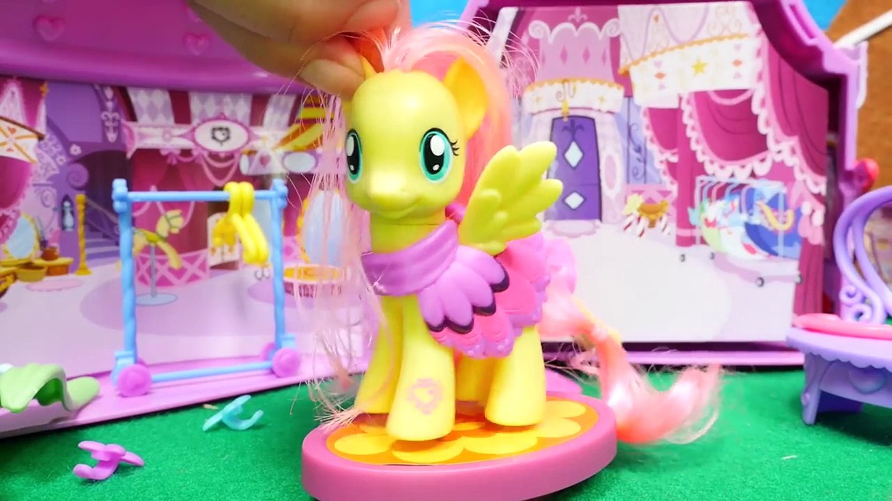 My Little Poly Toys fashion show.