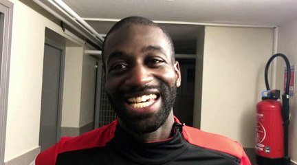 Lyon-Duchère AS - Djibi BANOR réagit après la victoire contre l'USCO Boulogne