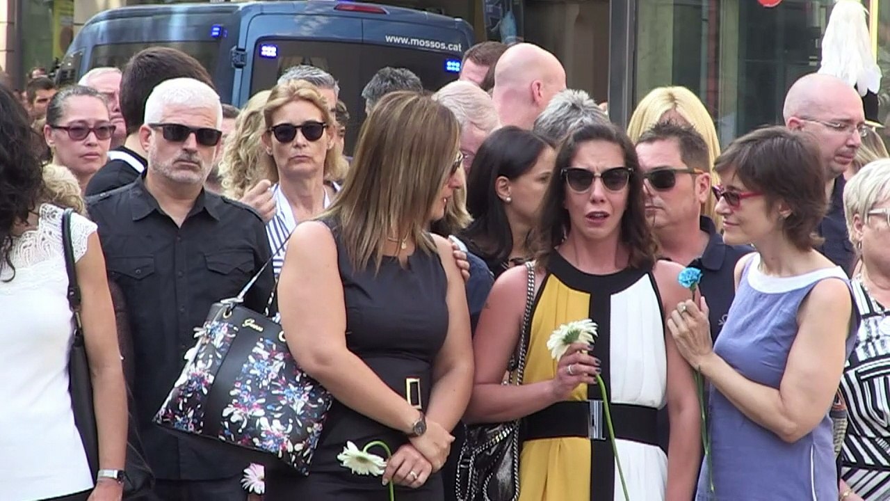 Catalan rift creeps into Spain's homage to attack victims