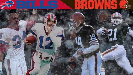 The Duel on Dirt! | Bills vs. Browns, 1989 AFC Divisional Playoffs