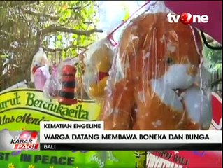 Ratusan Boneka dan Bunga untuk Engeline Penuhi Rumah Margriet