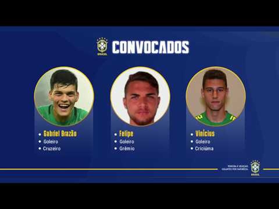 Seleção Brasileira Sub-20: convocação para os amistosos contra Japão e México