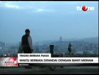 Letusan Meriam Jadi Penanda Waktu Berbuka di Bosnia