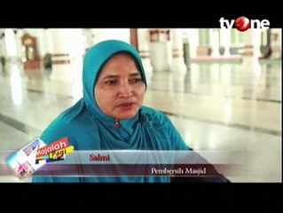 Kisah Perempuan Penjaga Masjid Raya Baiturrahman Aceh