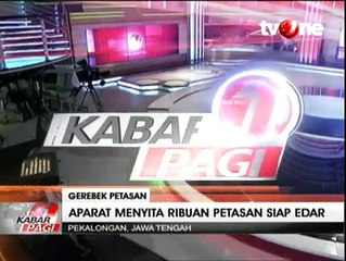 Polisi Gerebek Pabrik Petasan di Sejumlah Daerah