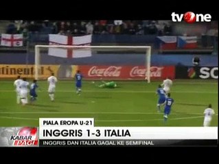 Inggris dan Italia Gagal ke Semifinal Piala Eropa U-21