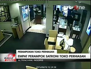 Video Perampokan Toko Perhiasan di Inggris Resmi Dirilis