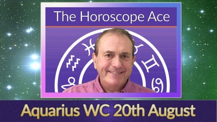 Aquarius Weekly Horoscope from 20th August - 27th August