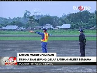 Jepang dan Filipina Latihan Militer Gabungan di Laut Cina Selatan