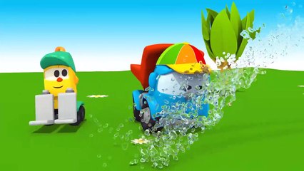 Leo le Camion Curieux - La Machine à Glace - Dessin animé pour enfant