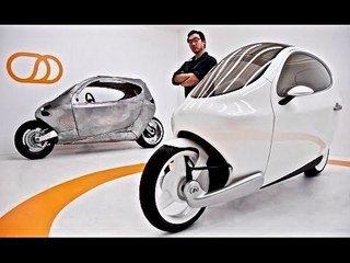 This Motorcycle Can't Tip Over - Amazing New Design